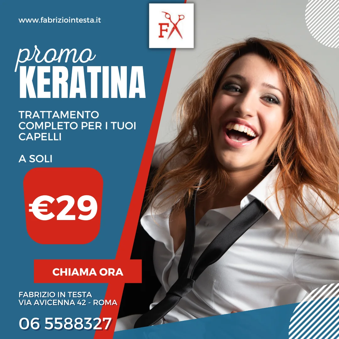 Promo Keratina: trattamento completo per i capelli a soli 29 euro